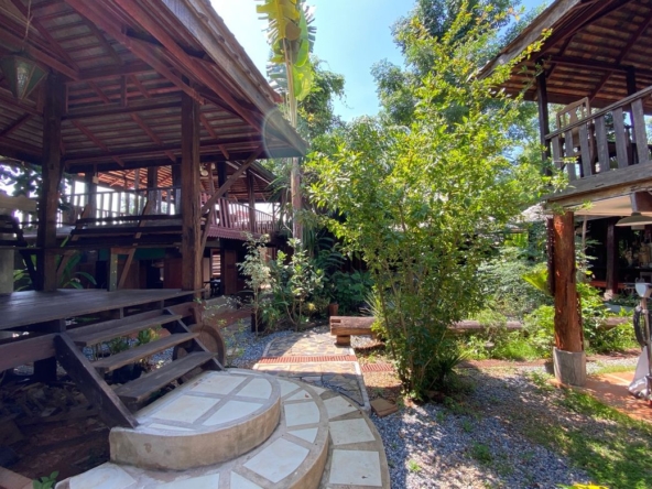 A wooden house in Nam Phrae for sale in Chiang Mai-P-PCCS1157
