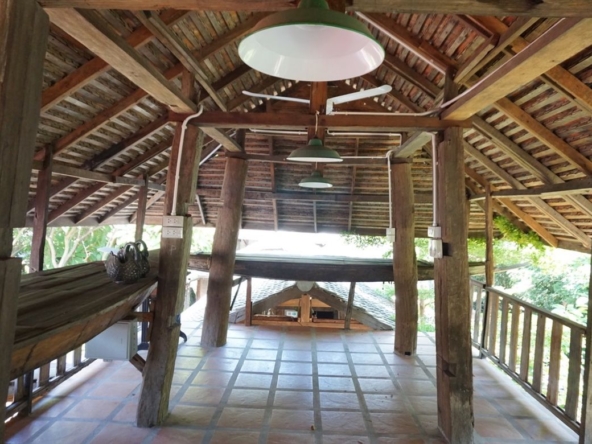 A wooden house in Nam Phrae for sale in Chiang Mai-P-PCCS1157