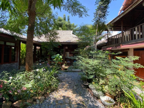 A wooden house in Nam Phrae for sale in Chiang Mai-P-PCCS1157