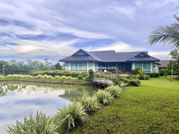 Chiang Rai-DSP-(HS378-05) Lovely Garden Home and Guest Houses with Rice Field Views for Sale in Wiang Pa Pao