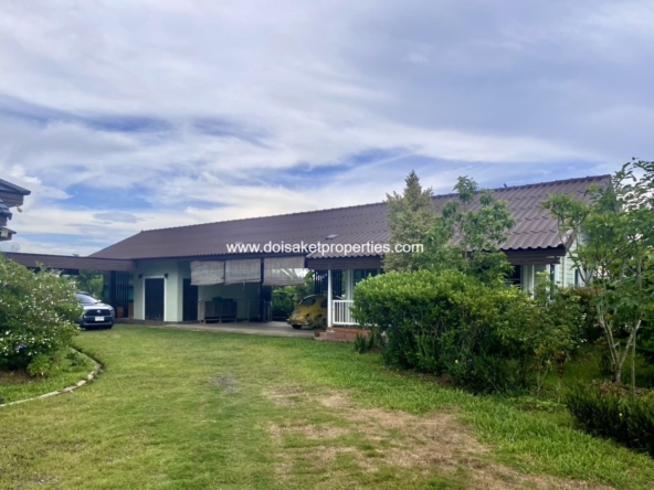 Chiang Rai-DSP-(HS378-05) Lovely Garden Home and Guest Houses with Rice Field Views for Sale in Wiang Pa Pao