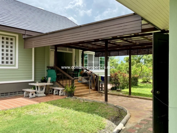 Chiang Rai-DSP-(HS378-05) Lovely Garden Home and Guest Houses with Rice Field Views for Sale in Wiang Pa Pao