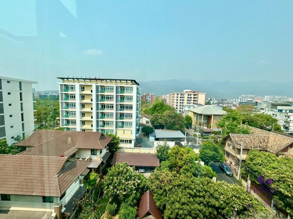 180 degrees Doi Suthep View! Spacious 2 Bedroom condo for sale at The Unique @ Nimman. Excellent location!-I-4161
