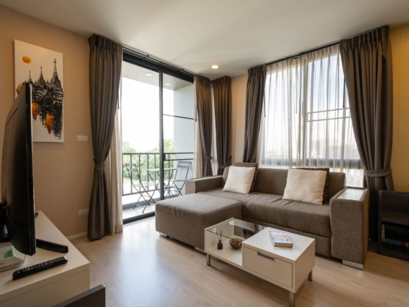2 Bedroom 8th Floor of Palm Springs Royal Nimman-TNP-D1024