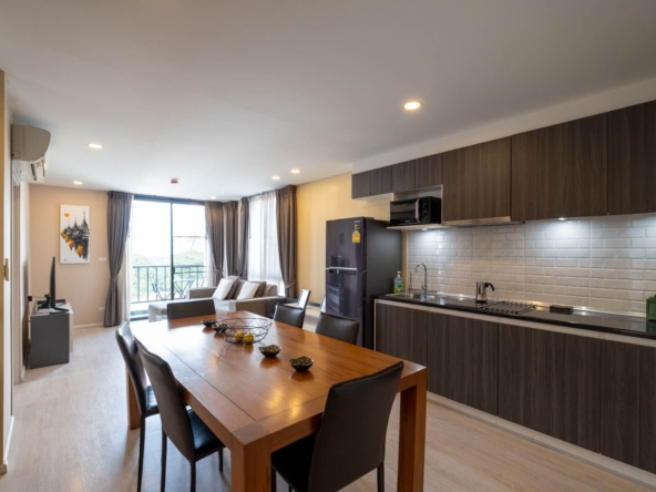 2 Bedroom 8th Floor of Palm Springs Royal Nimman-TNP-D1024