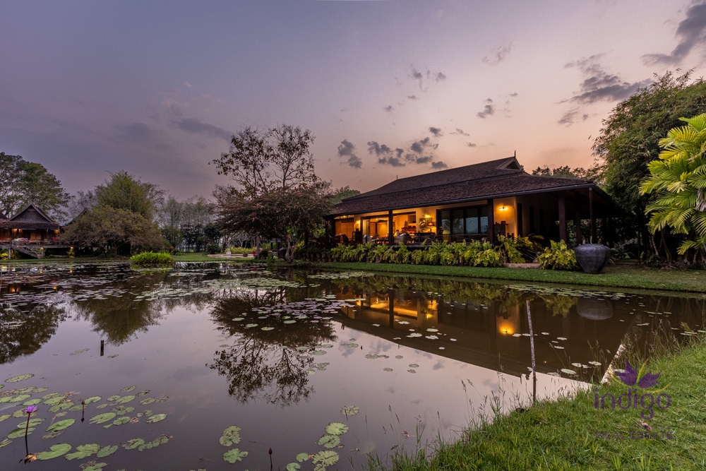 Lovely private resort style property for sale! Splendid private home that would make an ideal retreat in a peaceful location surrounded by hills and rice fields.-I-3961