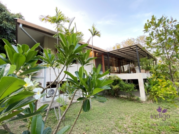 one storey house for sale in Nam Phrae area of Chiang Mai.-I-4190