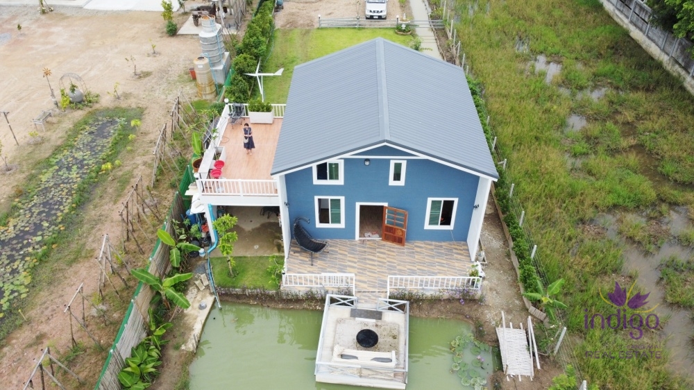 House amongst nature for sale! Large land and large pond! Mae Rim