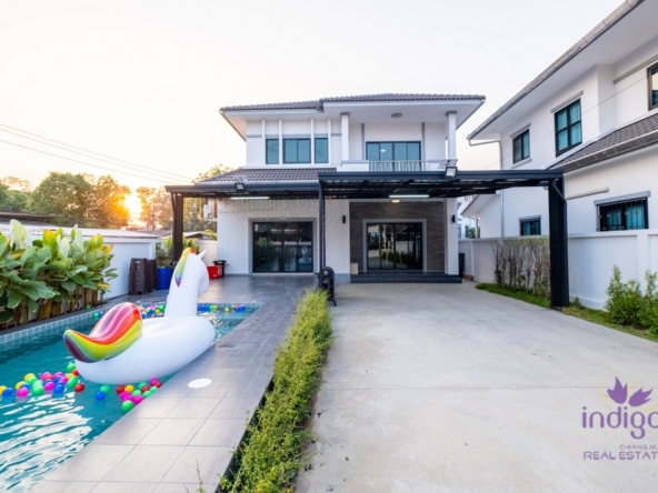 House for Sale 3 bedroom with Private Swimmingpool at Jaikaew Arawan 28