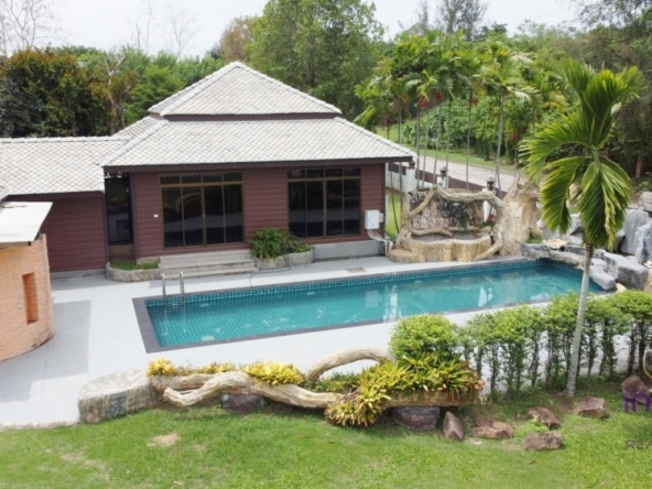 Unique Opportunity at Green Valley Golf Course – For Sale - Large Land Plot with Pool and Two Traditional Homes-I-4196