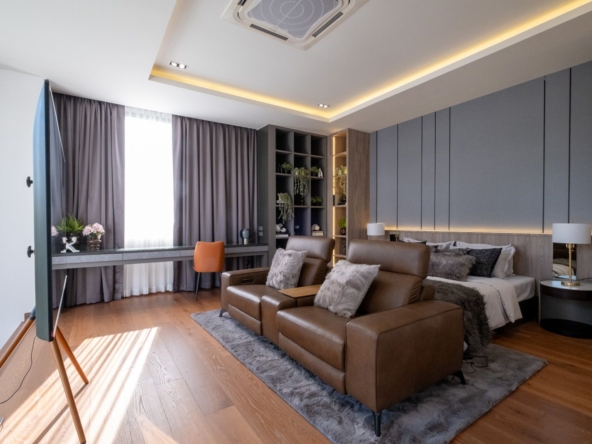 Exquisite 4-Bedroom Villa with Pool & Waterway Views in Doi Saket-TNP-D1191