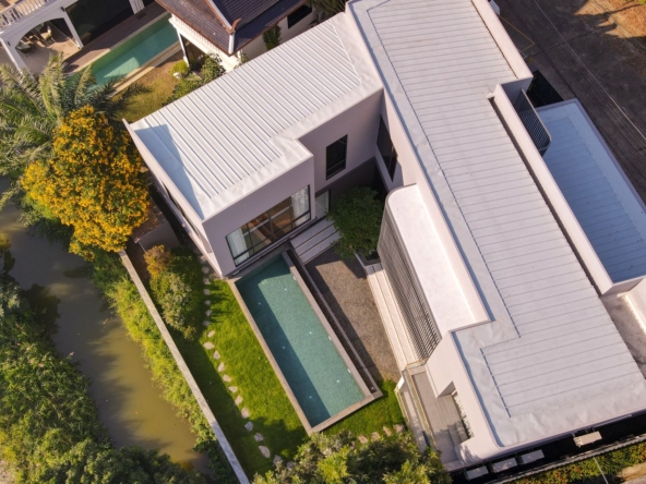 Exquisite 4-Bedroom Villa with Pool & Waterway Views in Doi Saket-TNP-D1191