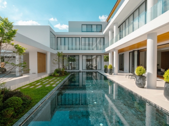 5 Bedroom Architectural Marvel with Private Pool in City-TNP-D1177