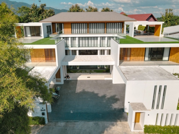 5 Bedroom Architectural Marvel with Private Pool in City-TNP-D1177