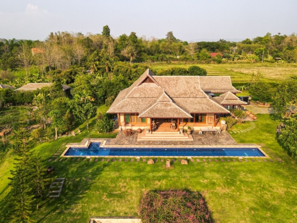 Luxury Private Mae Rim Villa with Panoramic Mountain Views-TNP-D1218