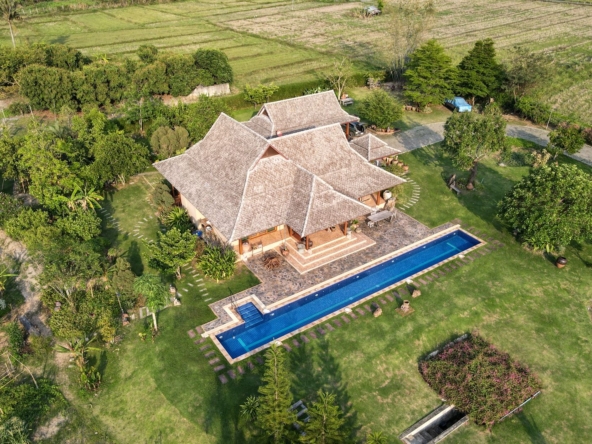 Luxury Private Mae Rim Villa with Panoramic Mountain Views-TNP-D1218