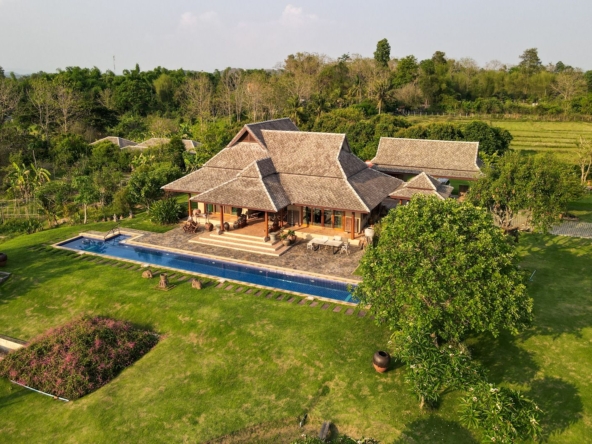 Luxury Private Mae Rim Villa with Panoramic Mountain Views-TNP-D1218