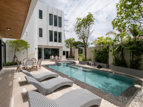 Exquisite New 3-Story Residence: Prime Chiang Mai Location & High-End Finishes-TNP-D1224