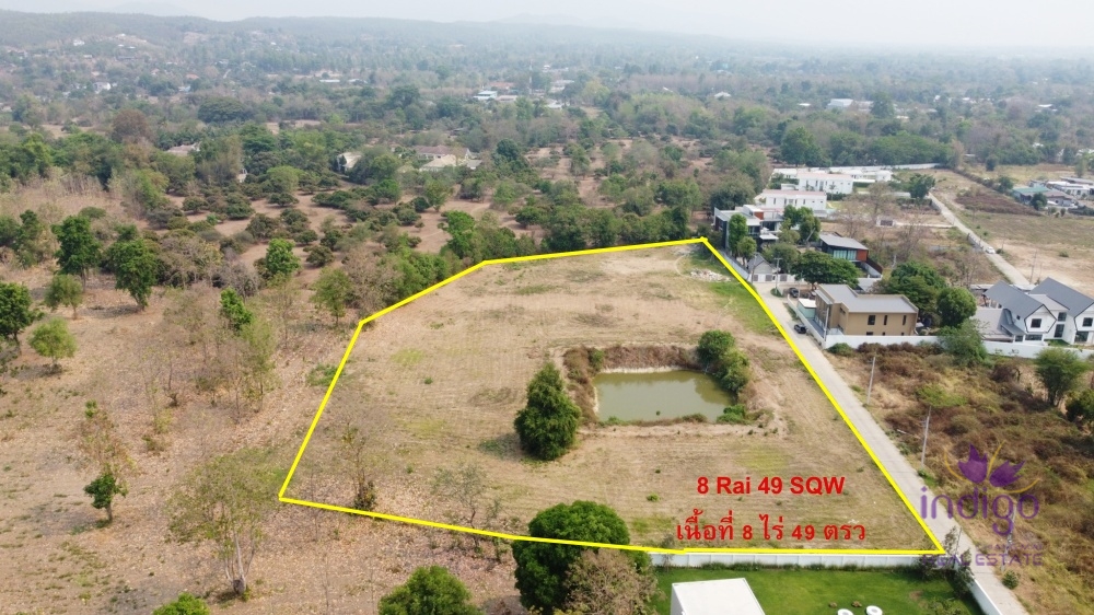 Land for sale 8 Rai 49 SQW not far from Pannyden School at  Namprae