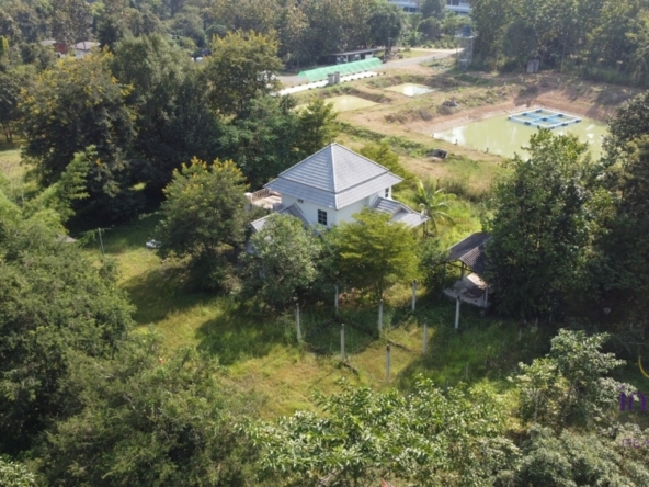 Large plot of land 2 rai 3 Ngan 3 sqw in a peaceful location in Mae On countryside